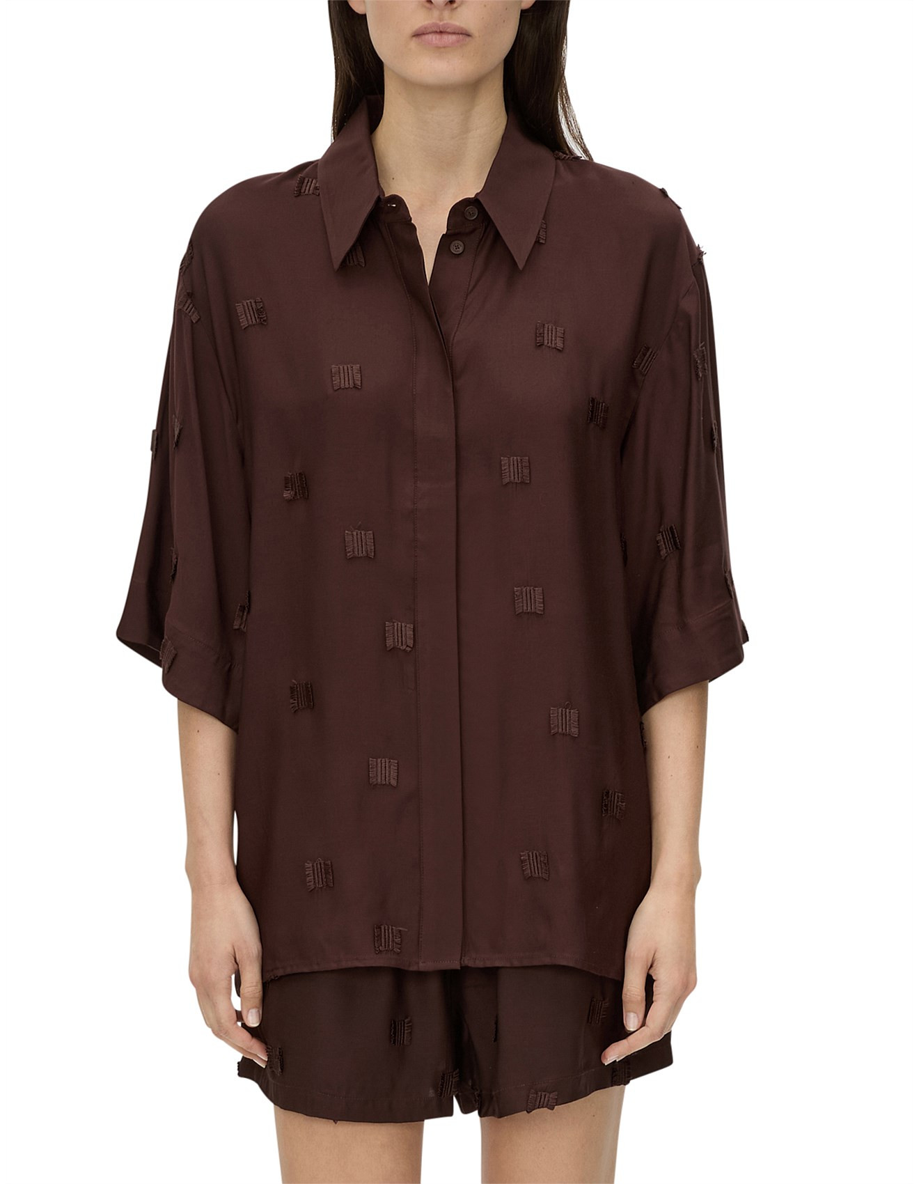 Ottilie 2.0 Short Sleeve Shirt | David Jones (Australia & New Zealand)