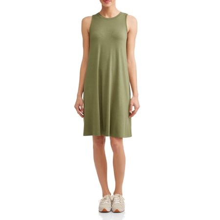 Women's Sleeveless Knit Dress | Walmart (US)