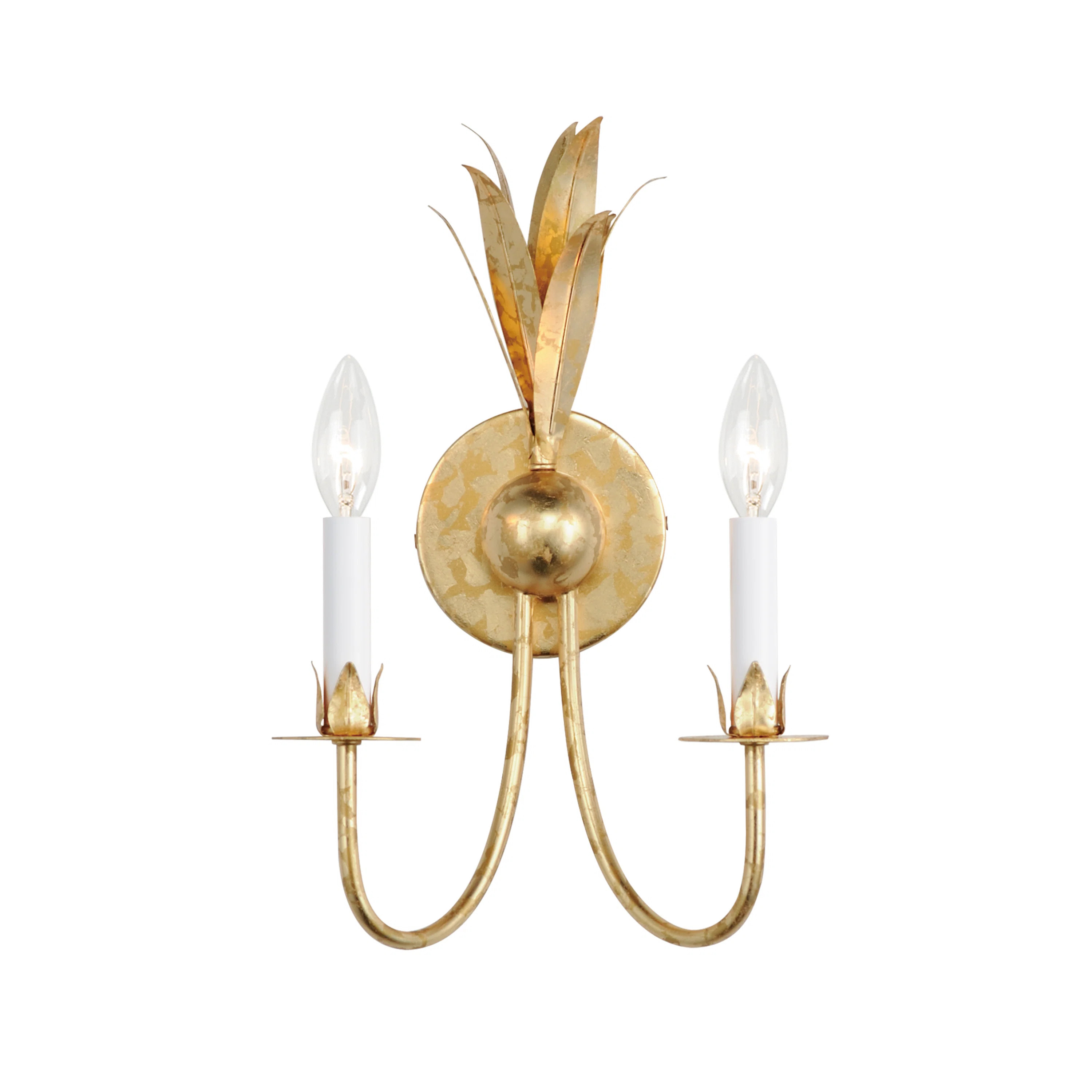 Anastagio Steel Armed Sconce | Wayfair North America