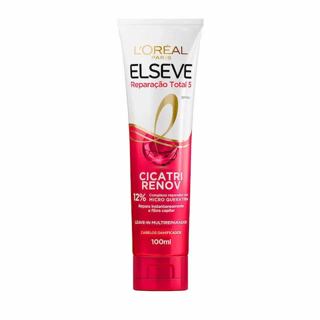Leave-in Elseve Cicatri Renov Reparação Total 5 100ml | Drogasil BR
