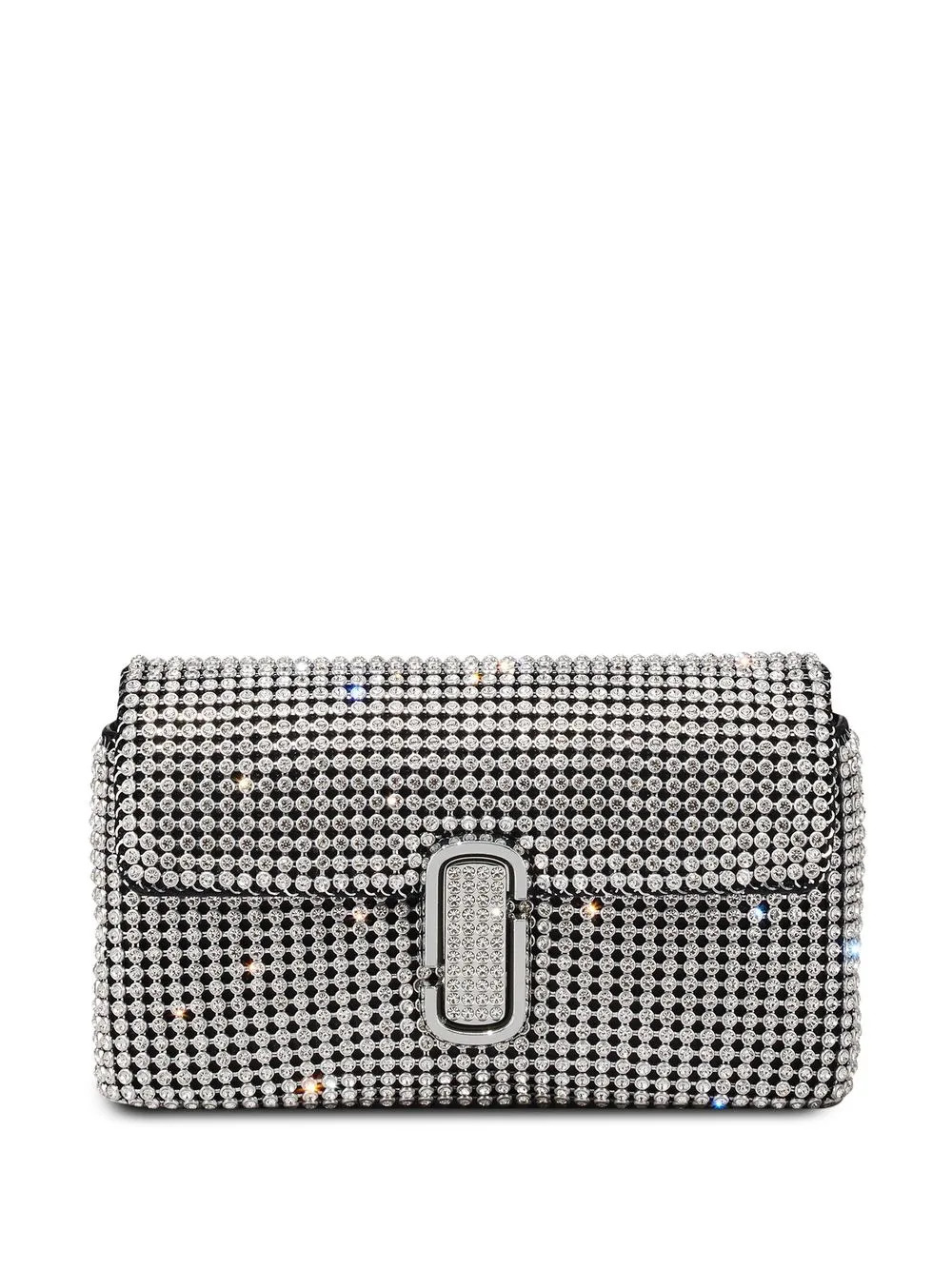 Marc Jacobs The Mini Shoulder Bag | Silver | FARFETCH | Farfetch Global