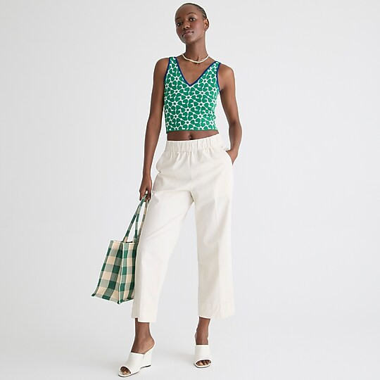 Astrid wide-leg chino pant | J. Crew US