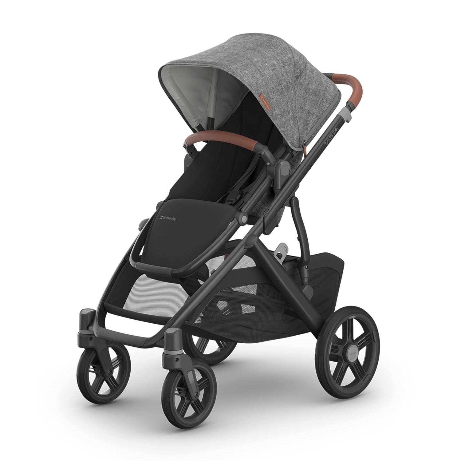 UPPAbaby Vista V3 Stroller - Full-Size Single-to-Double Stroller System - Toddler Seat, Bug Shiel... | Amazon (US)