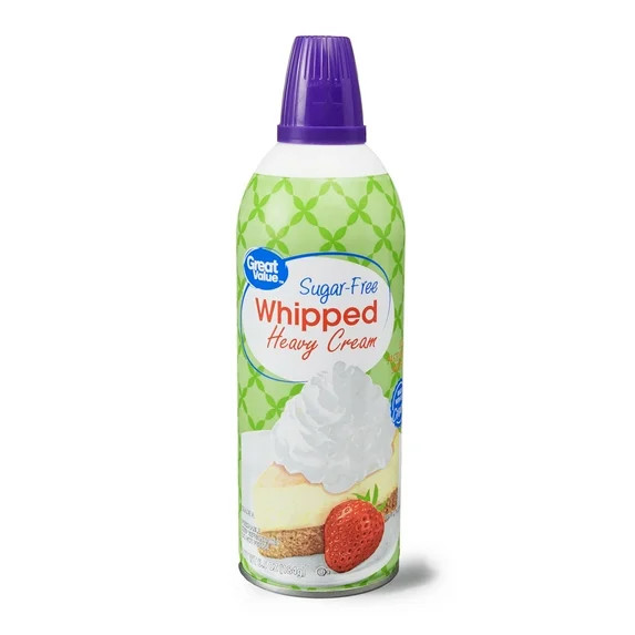 Great Value Original Sugar Free Whipped Topping, 6.5 oz | Walmart (US)