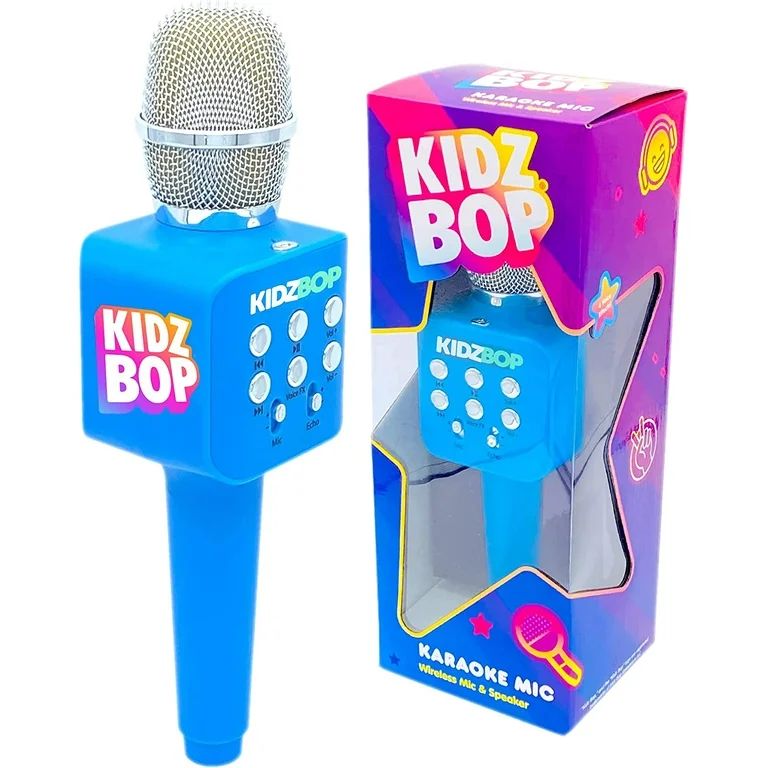 Move2Play, Kidz Bop Karaoke Bluetooth Microphone | The Hit Music Brand for Kids | Birthday Gift f... | Walmart (US)