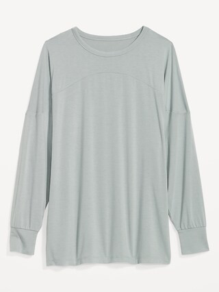 Long-Sleeve UltraLite Tunic T-Shirt for Women | Old Navy (US)