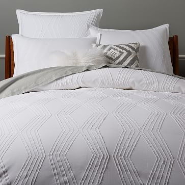 Roar & Rabbit™ Zigzag Texture Duvet Cover & Shams | West Elm (US)