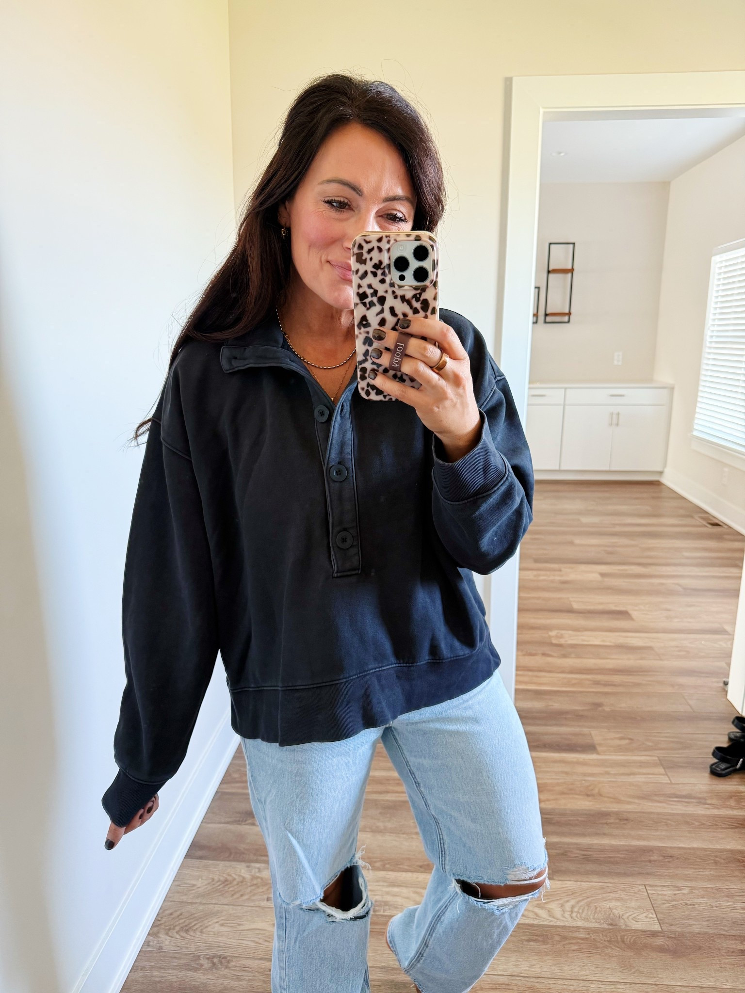 TARGET SALE!
• XL sweatshirt for an oversized fit - could have done a medium
• size 6 regular denim 

#LTKSaleAlert #LTKStyleTip #LTKFindsUnder50