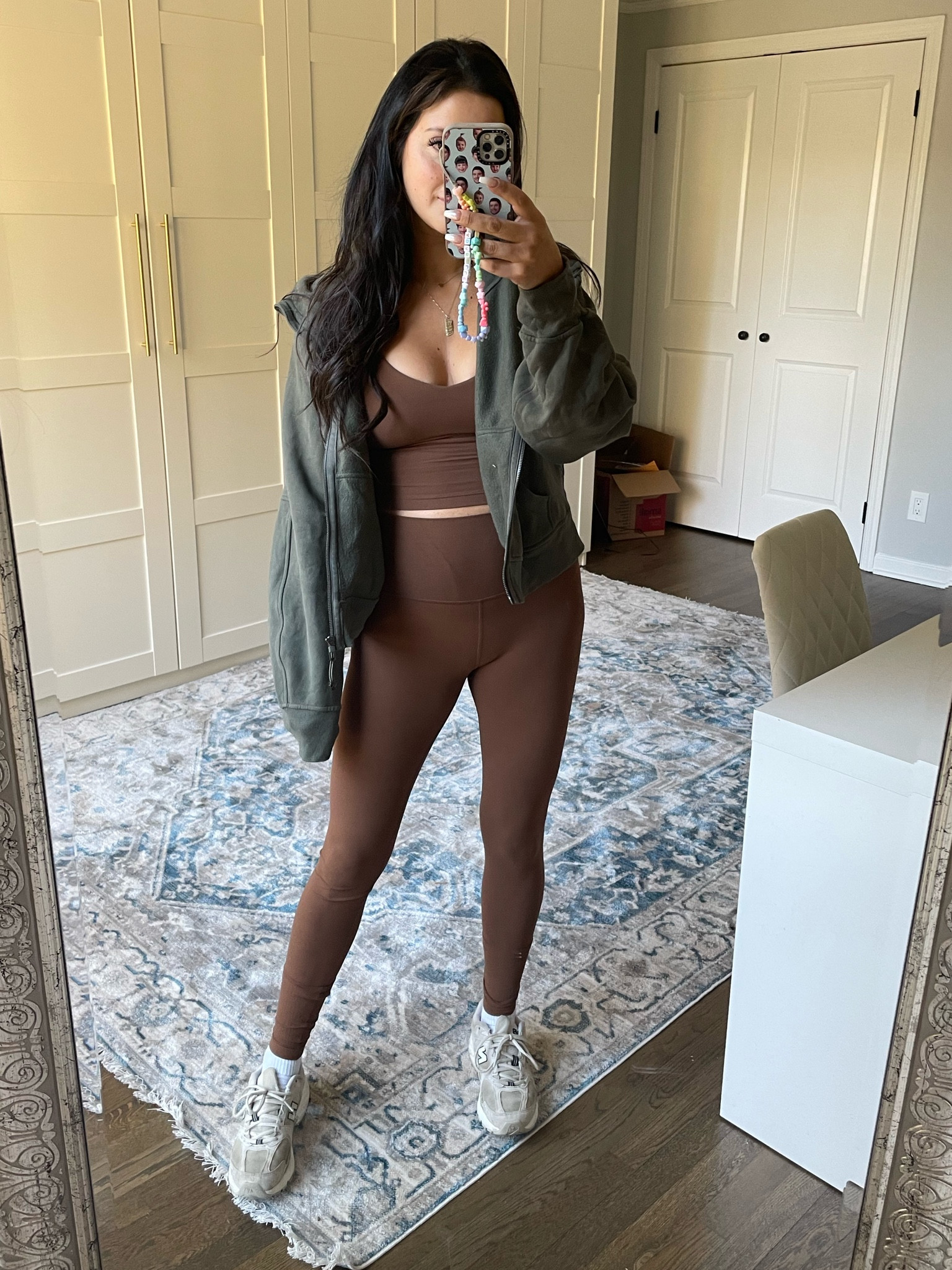 Lululemon leggings 
Align leggings 
Align tank 
Scuba zip up 


#LTKHoliday #LTKGiftGuide #LTKfit