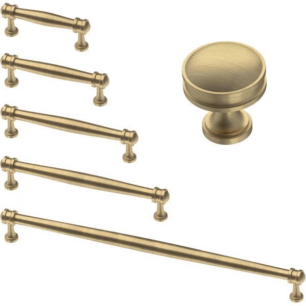 Charmaine 5.0625" Center to Center Bar Pull (Set of 10) | Wayfair North America