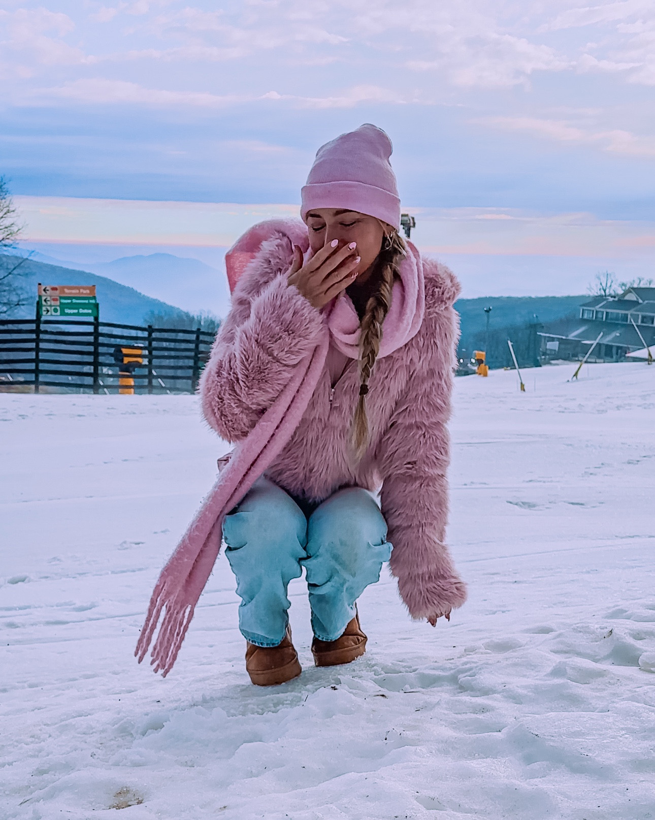 🎀❄️🐰 winter edition - but fr so impressed with this jacket find that’s so affordable!!!!!! And my scarf is so soft - wearing this combo on repeat rn!the perfect cutie pink winter wear 

#LTKTravel #LTKFindsUnder100 #LTKootd