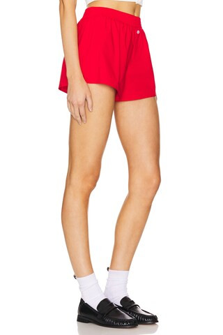 superdown Justine Relaxed Short in Red from Revolve.com | Revolve Clothing (Global)