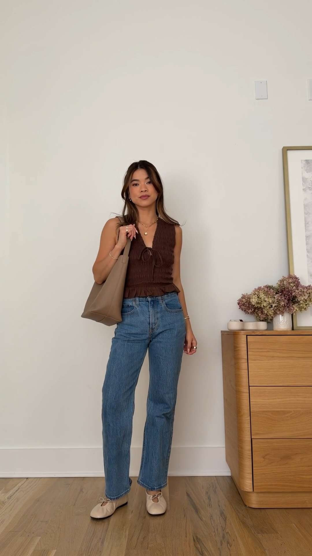 My favorite jeans from @abercrombie. I wear these all year round they fit amazing!

Sizing info:
-Abercrombie Linen Blend Smocked Tie Front Top (XS in Dark Brown) 
-Abercrombie High Rise 90s Relaxed Jean (Size 23 Extra Short in Medium Marble)
-Alohas Rosalind Cream Leather Ballet Flats

Petite style, petite fashion, mom outfit, mom style, petite pants, petite outfit ideas, petite outfits, best pants for petite, petite denim, spring style, spring outfits, beach outfits, vacation outfits, summer outfits, Summer style, summer trends, summer jeans, denim, jeans, abercrombie jeans,

#LTKootd #LTKSeasonal #LTKPetite
