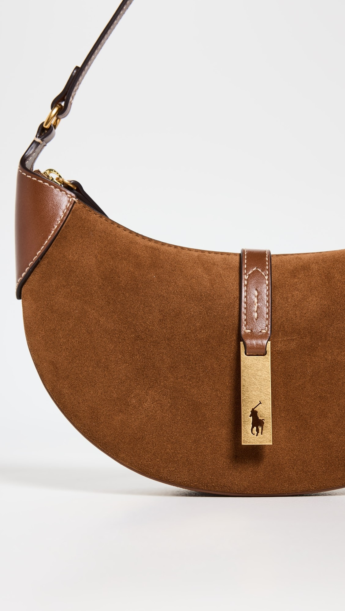 Suede Leather Shoulder Bag | Shopbop