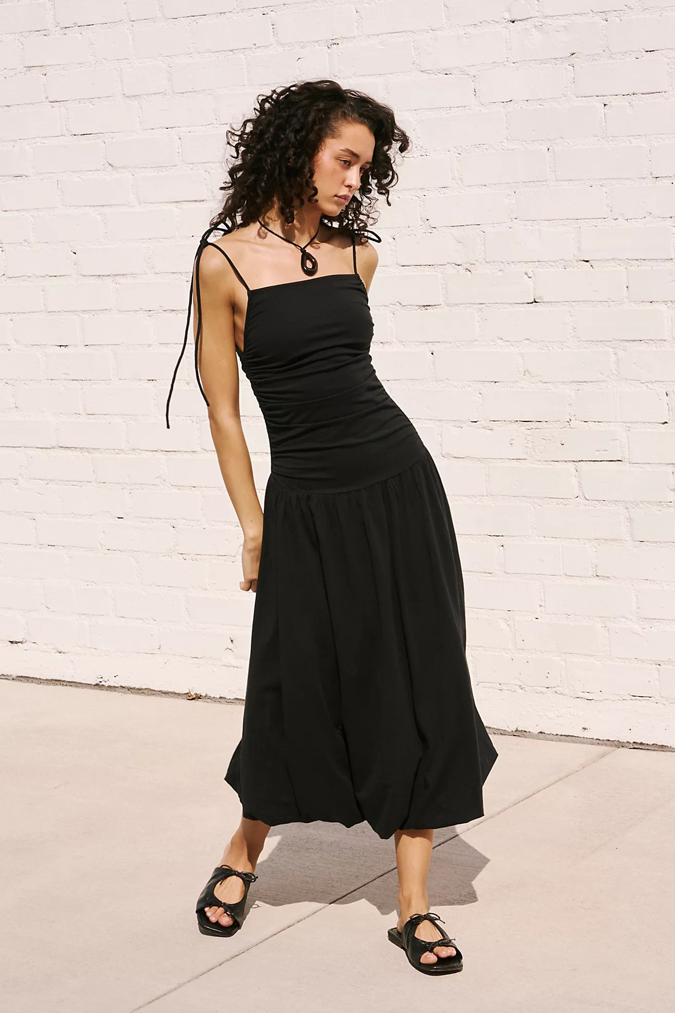Liza Drop-Waist Midi | Free People (Global - UK&FR Excluded)
