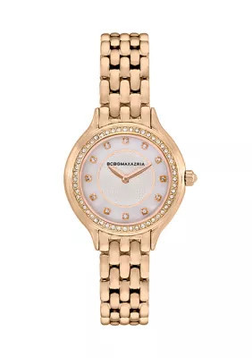 BCBGMAXAZRIA Women's Gold-Tone Watch, Gold | Belk