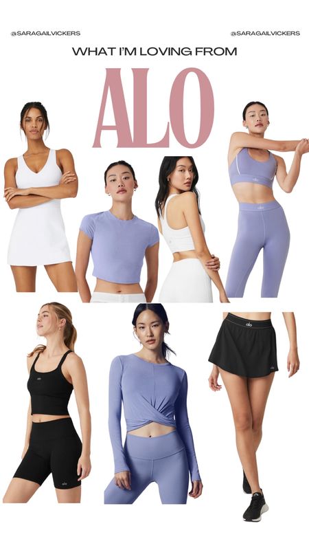 Alo has so many great finds. I have rounded up some of my favorites for you all! I’m loving the purple. I have the black skirt in multiple colors and it’s so great. Grab while items are in stock!

Alo Clothing 
Athletic Wear 
Workout Outfits

#LTKstyletip #LTKfitness