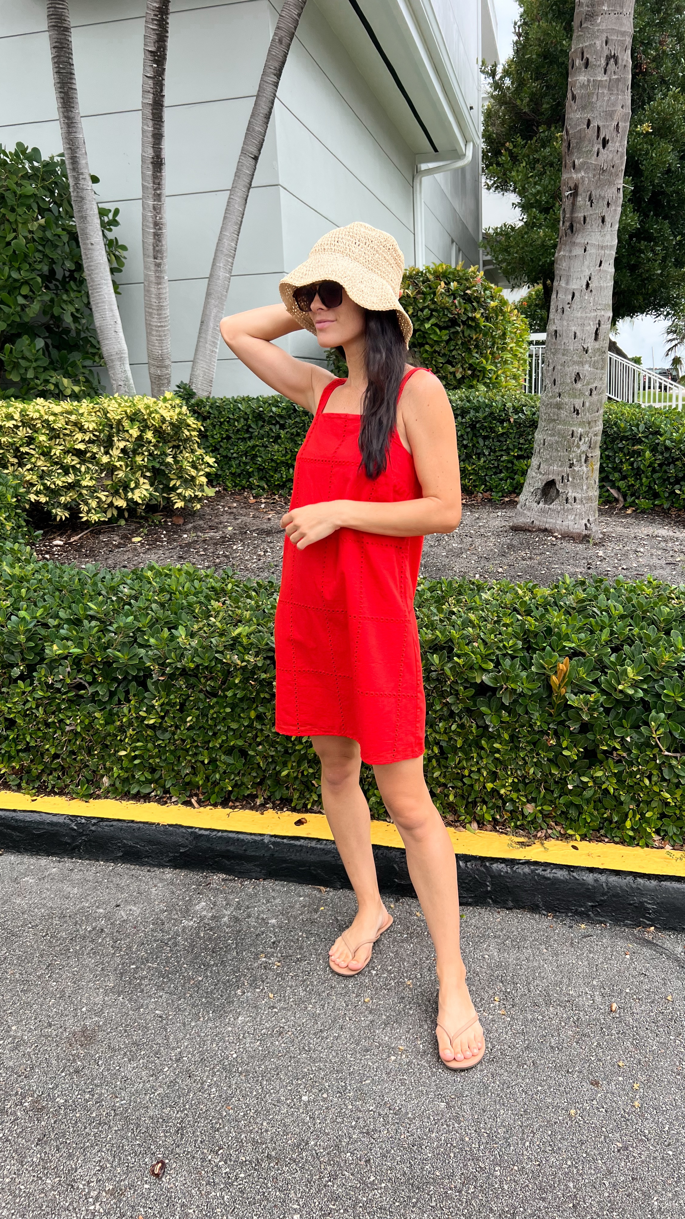 Eyelet dress on sale! I’m in xs 5’4” for reference  

#LTKSaleAlert #LTKPetite #LTKFindsUnder50