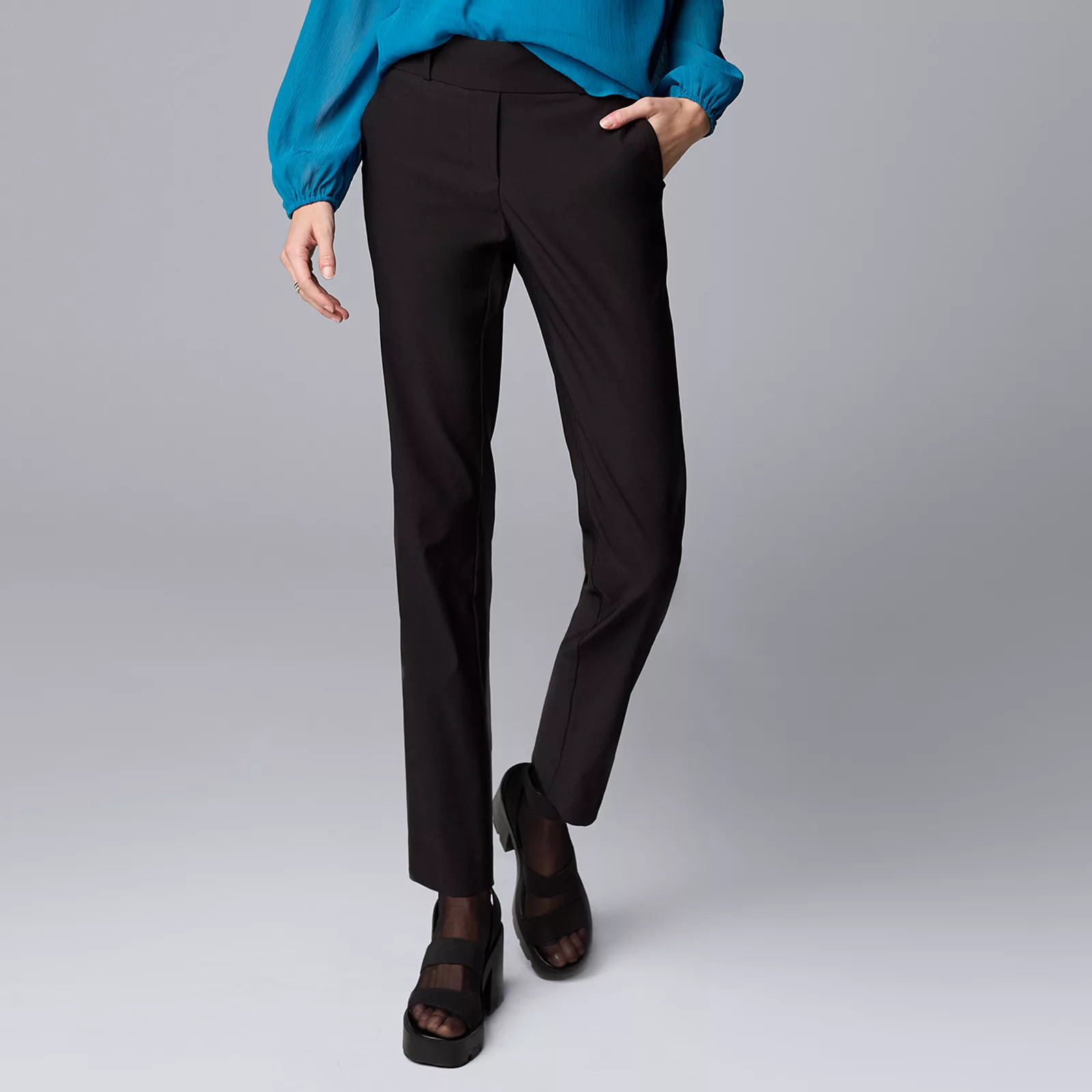 Women's Simply Vera Vera Wang Simply Modern Ankle Pants | Kohl's
