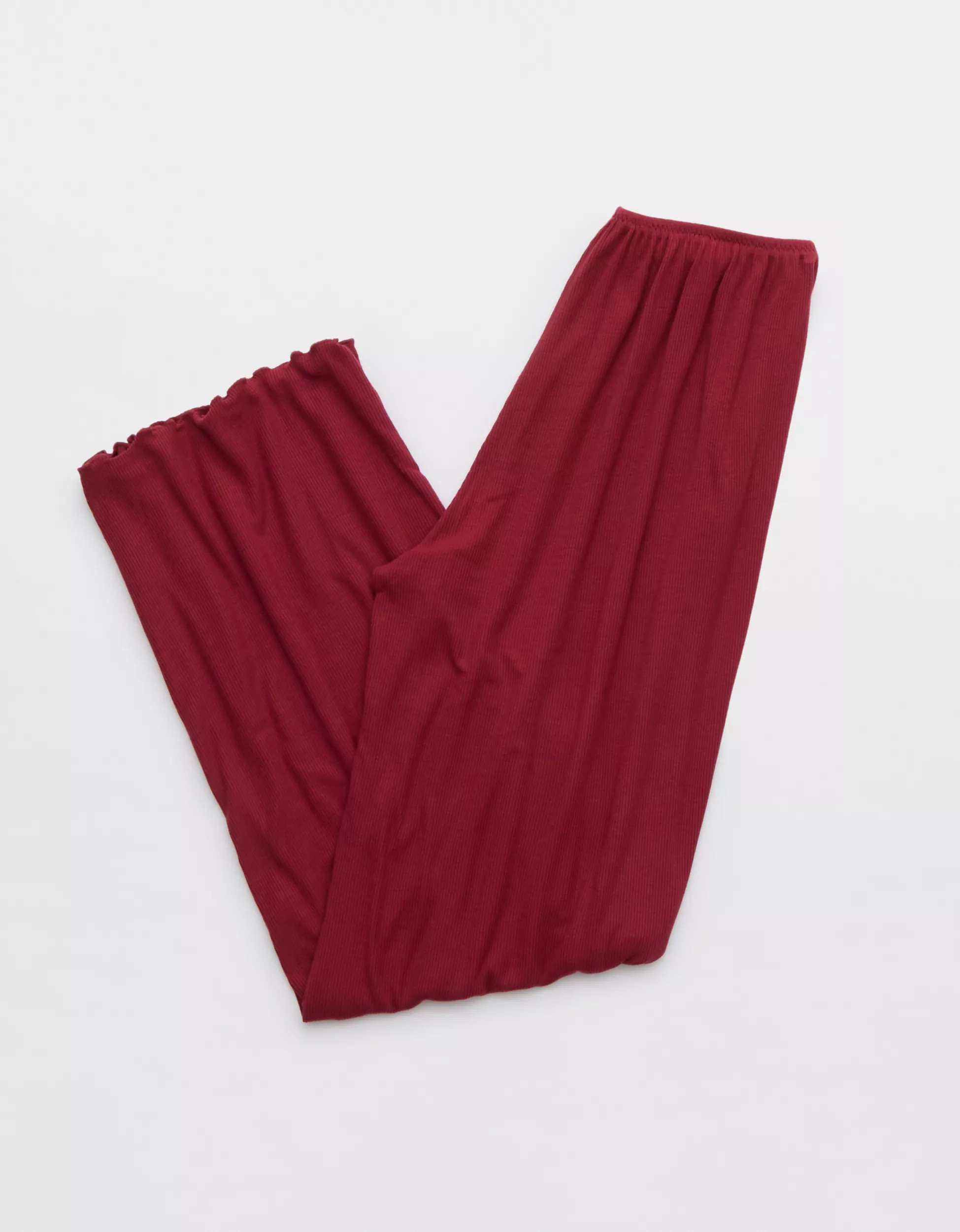 Aerie Real Soft® Rib Trouser PJ | Aerie