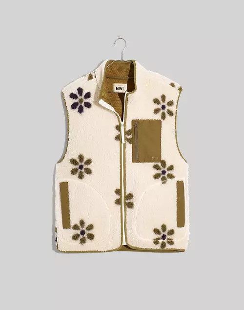 MWL (Re)sourced Sherpa Vest | Madewell