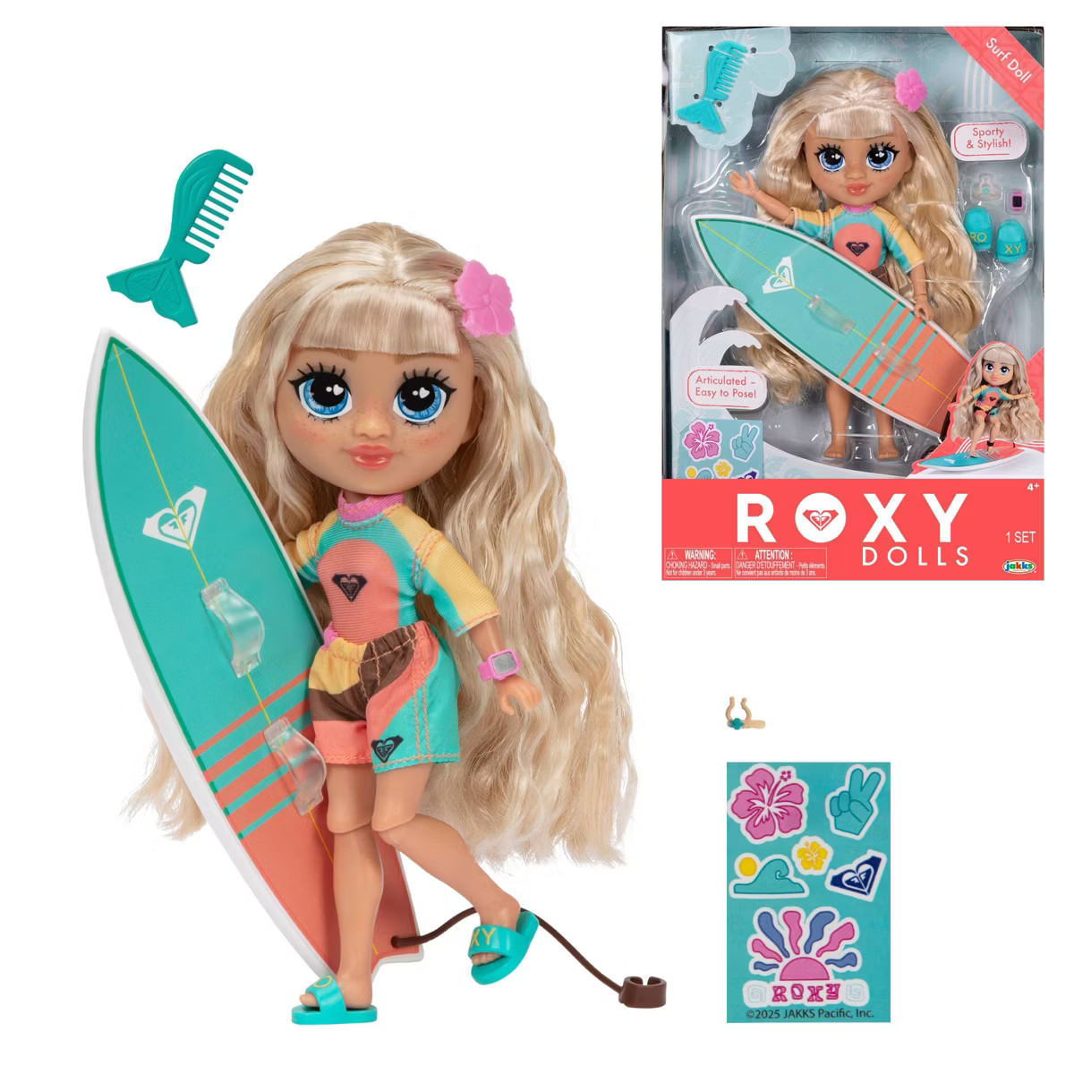 ROXY 7" Surfing Core Fashion Doll | Target