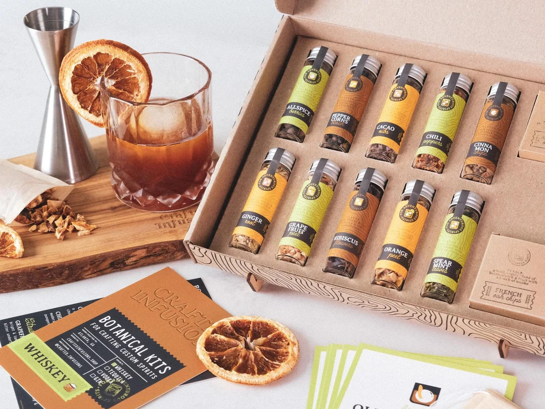 Whiskey Making Kit, Homemade Christmas Gift for Him, Bourbon Cocktail Kit, Do It Yourself Xmas Gi... | Etsy (US)