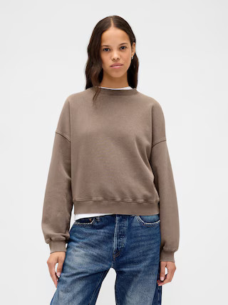 VintageSoft Wedge Crewneck Sweatshirt | Gap (US)