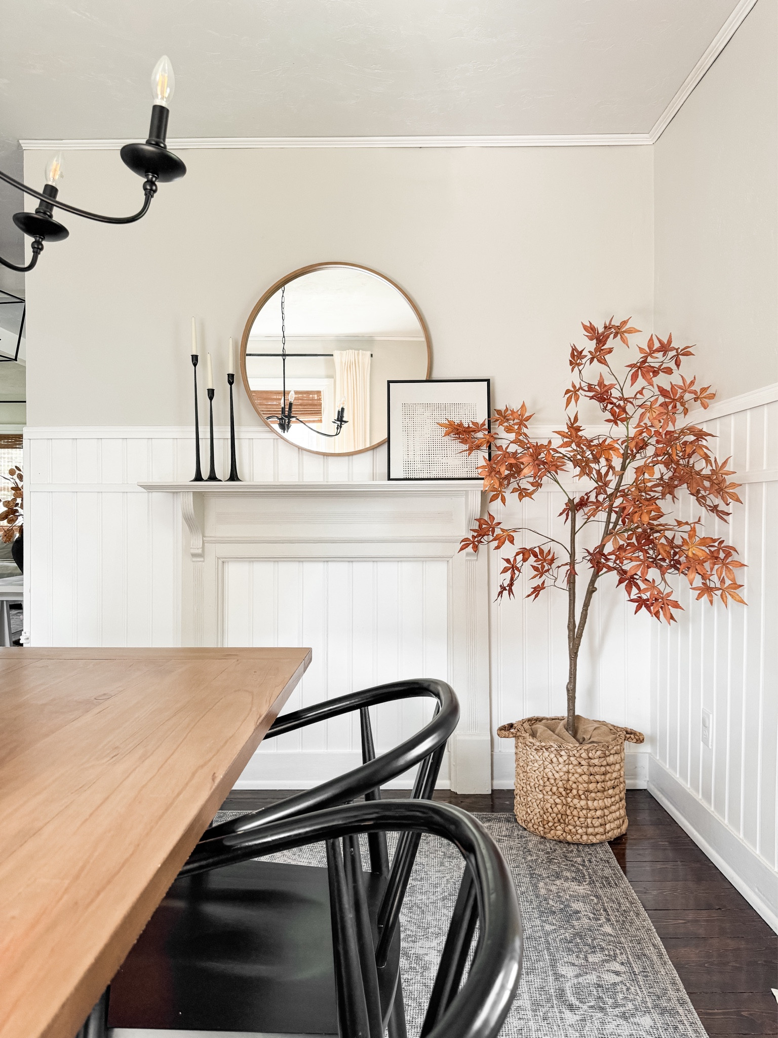 Faux Fall Tree. Fall Dining Room Decor. 

#LTKHome #LTKSeasonal #LTKFallSale