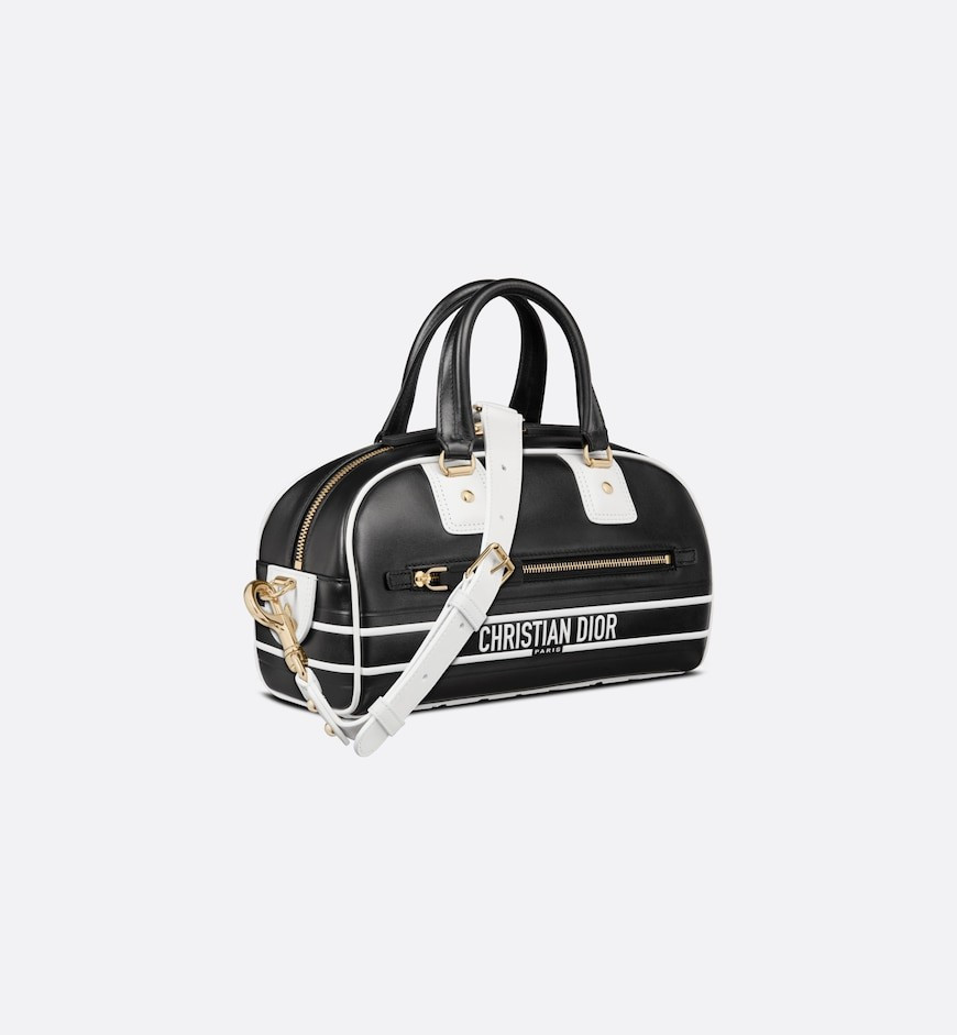 Black and White Smooth Calfskin | Dior Couture