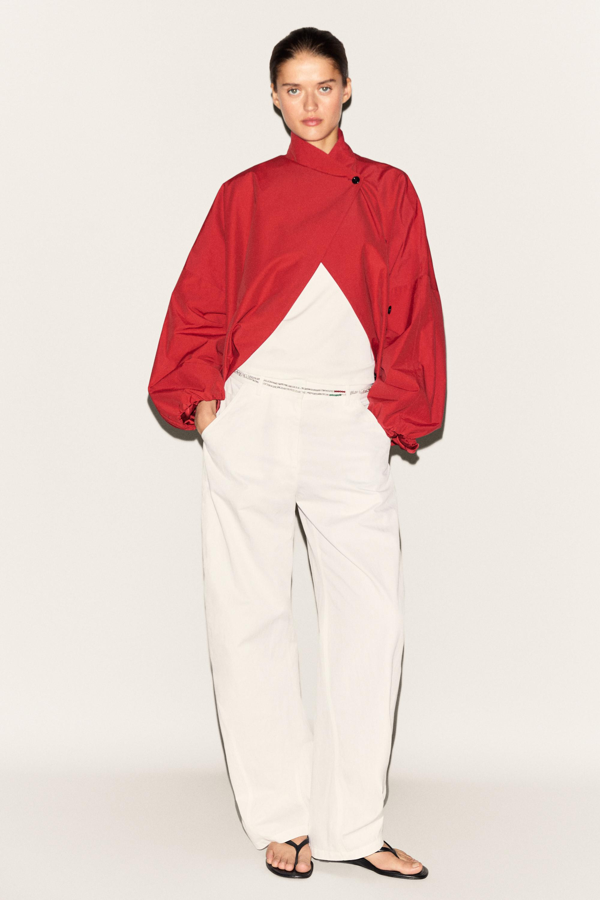 null - BRIGHT RED | Massimo Dutti UK