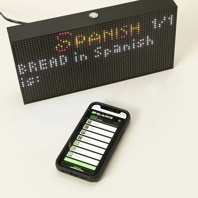 Personalized Home LED Ticker | UncommonGoods
