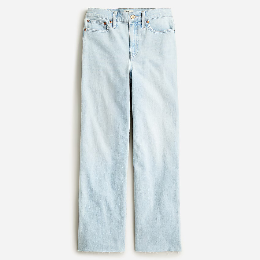 Petite New slim wide-leg jean in Rocky Beach wash | J. Crew US