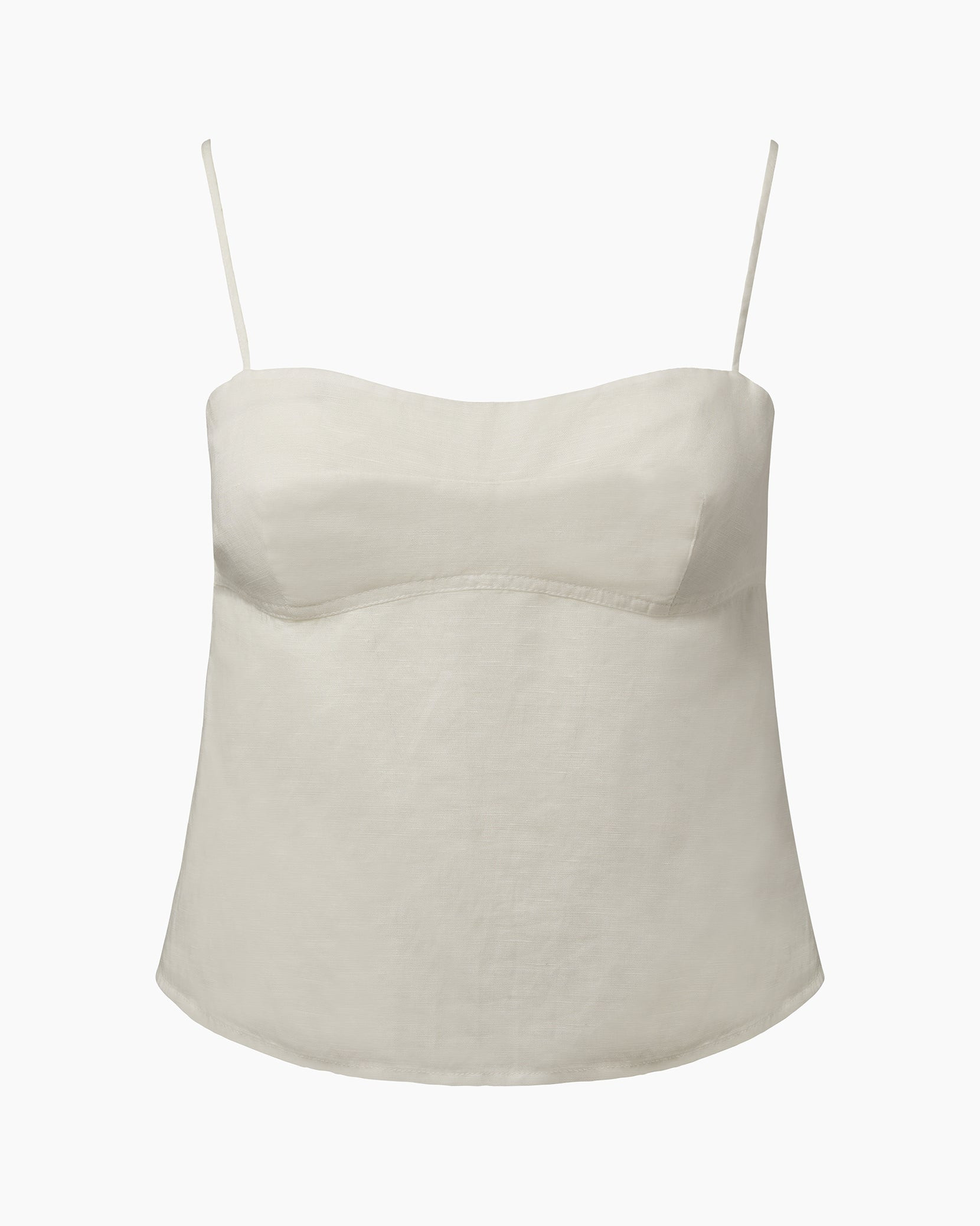 Air Linen Open Back Top | onia