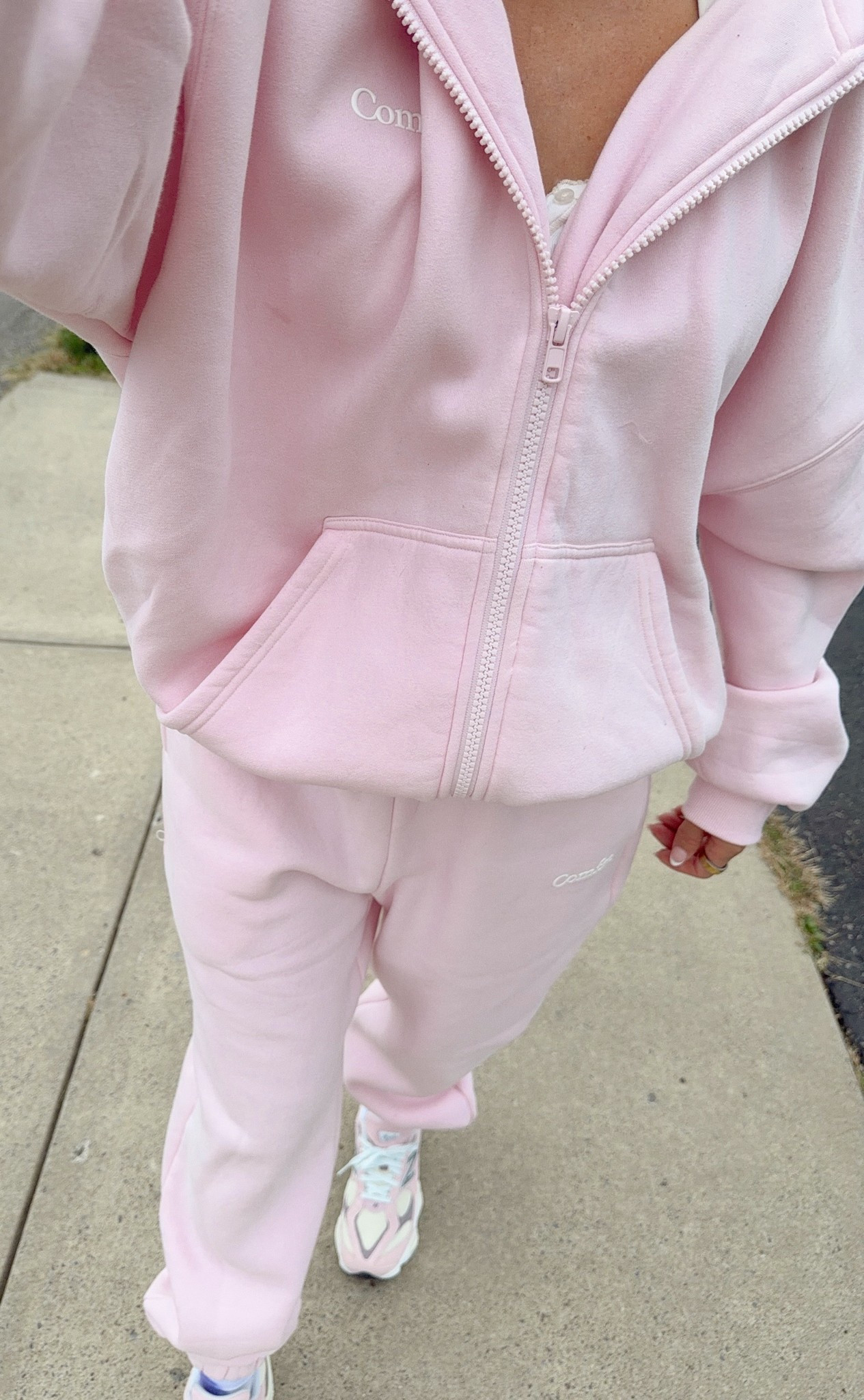 My favorite loungewear brand. Sweats run TTS, hoodies run large. Wearing size S in both.

#LTKootd #LTKmomlife #LTKActive