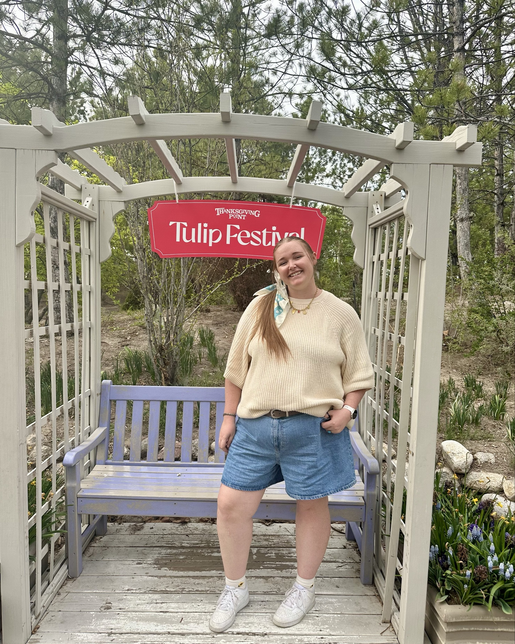 Easy spring mom outfit 🌷
Lightweight knit + denim shorts + everyday sneakers
Everything linked here 🤍

#LTKmomlife #LTKMothersDay #LTKootd
