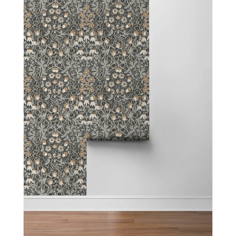 Curtez Floral Roll | Wayfair North America