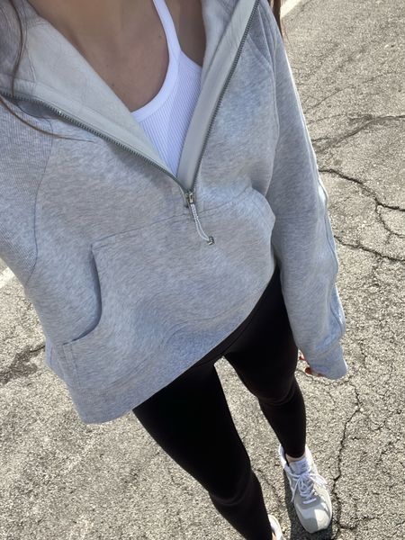 Wearing xs/s in hoodie
Love the wunder trains, I mainly workout in them but also great for casual wear 
New balances, if in between sizes, size up 

Casual spring  

#LTKSeasonal