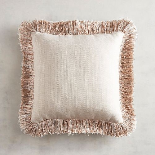 Confetti Fringe Ivory Pillow | Pier 1 Imports