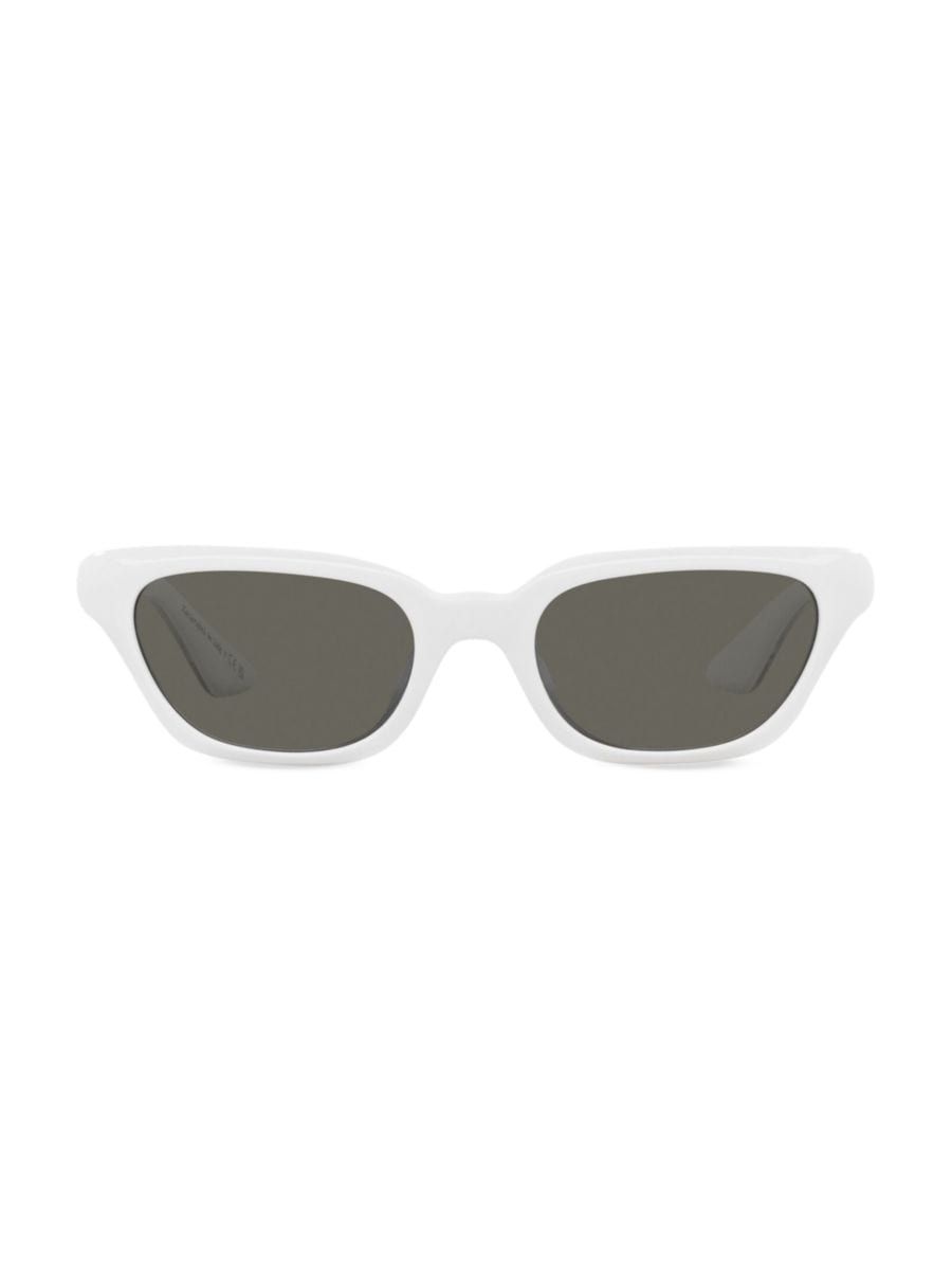 Oliver Peoples 1983C 52MM Geometric Sunglasses | Saks Fifth Avenue