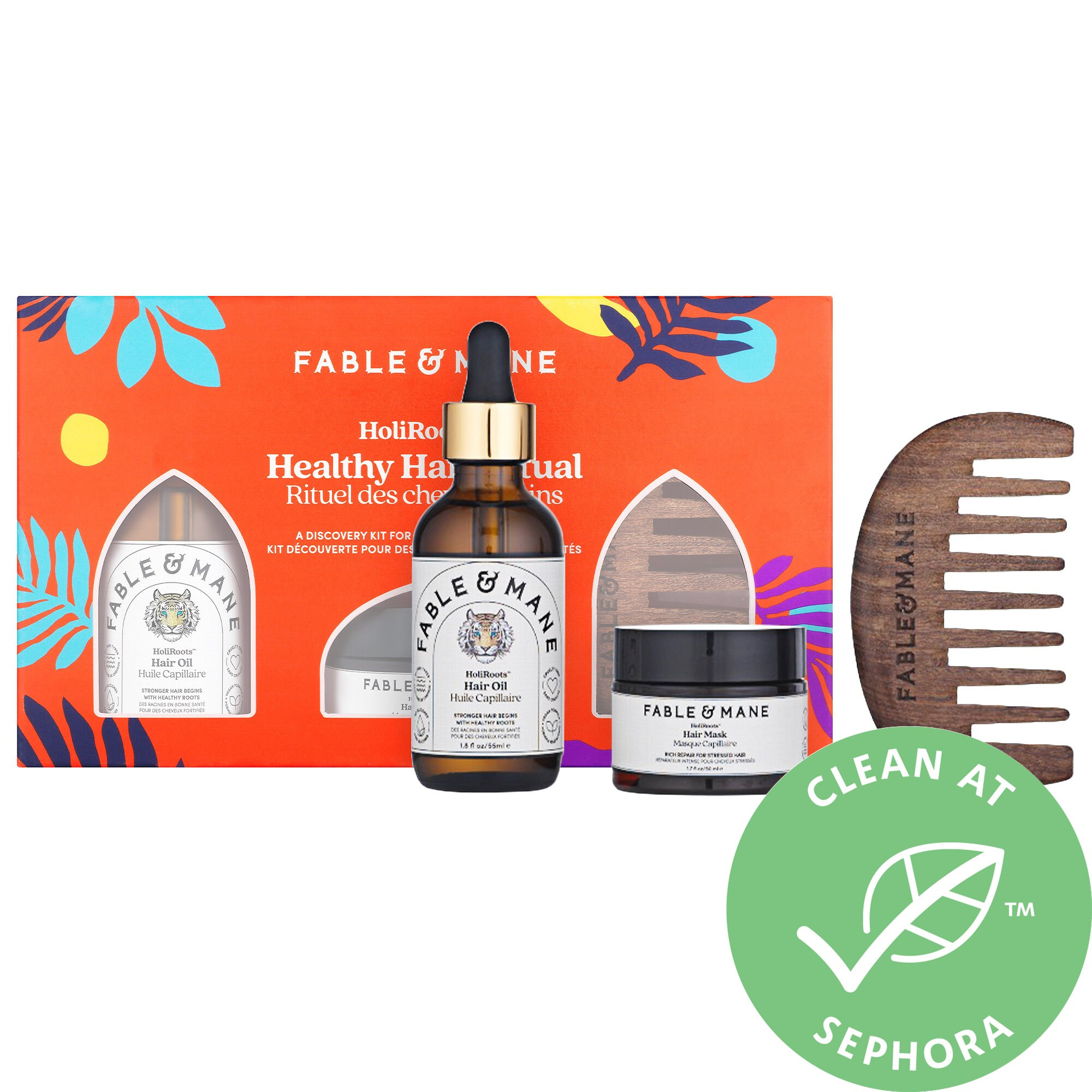 Fable & Mane HoliRoots™ Healthy Hair Ritual Holiday Gift Set | Sephora (US)
