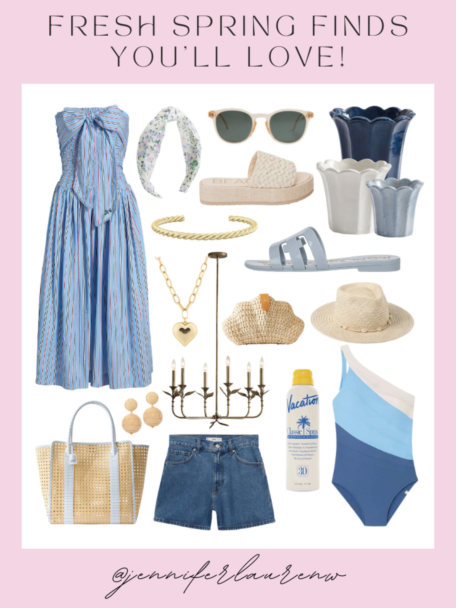Feeling blue—in the best way! These fresh spring finds bring the perfect pop of calm, chic, and effortless style to your wardrobe. Who else loves soft blues for spring? #SpringRefresh
#BlueSpring #SpringFinds #FreshAndChic #WardrobeRefresh #EffortlessStyle #ChicAndTimeless #SpringVibes #SeasonalFavorites #PopOfBlue #StyleInspo



#LTKSeasonal #LTKStyleTip #LTKShoeCrush