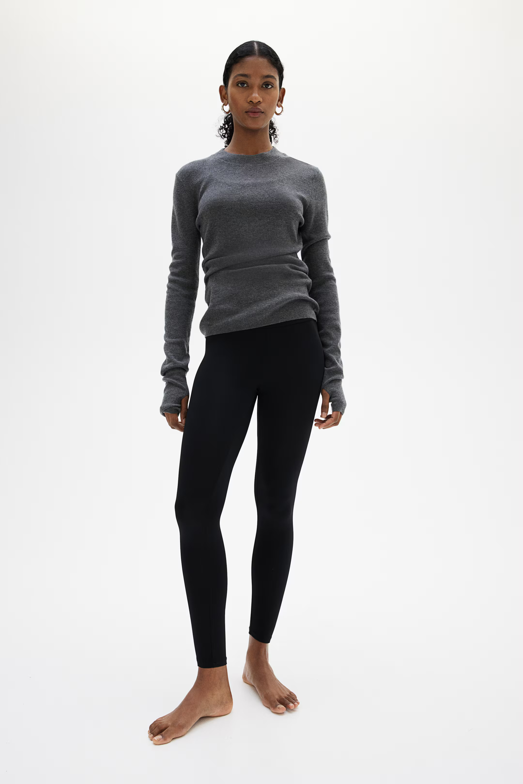 Microfibre leggings | H&M (UK, MY, IN, SG, PH, TW, HK)