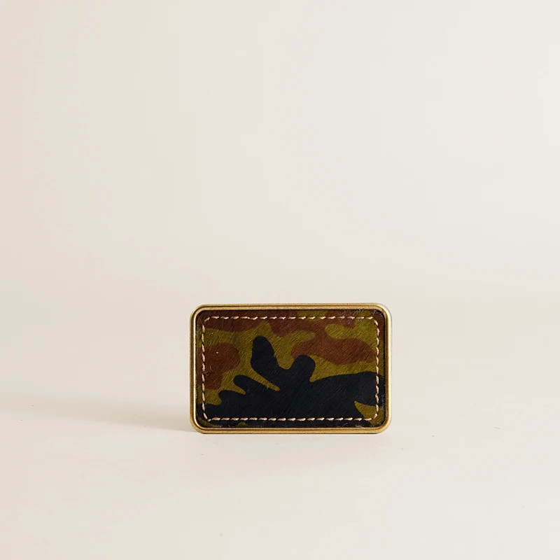 Interchangeable Belt Buckle - Camo | Parker Thatch