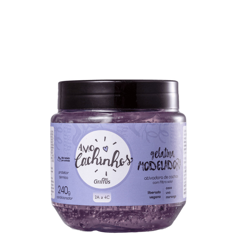 Griffus Amo Cachinhos
            
                 - Gelatina Ativadora de Cachos 240g | Beleza Na Web (BR)