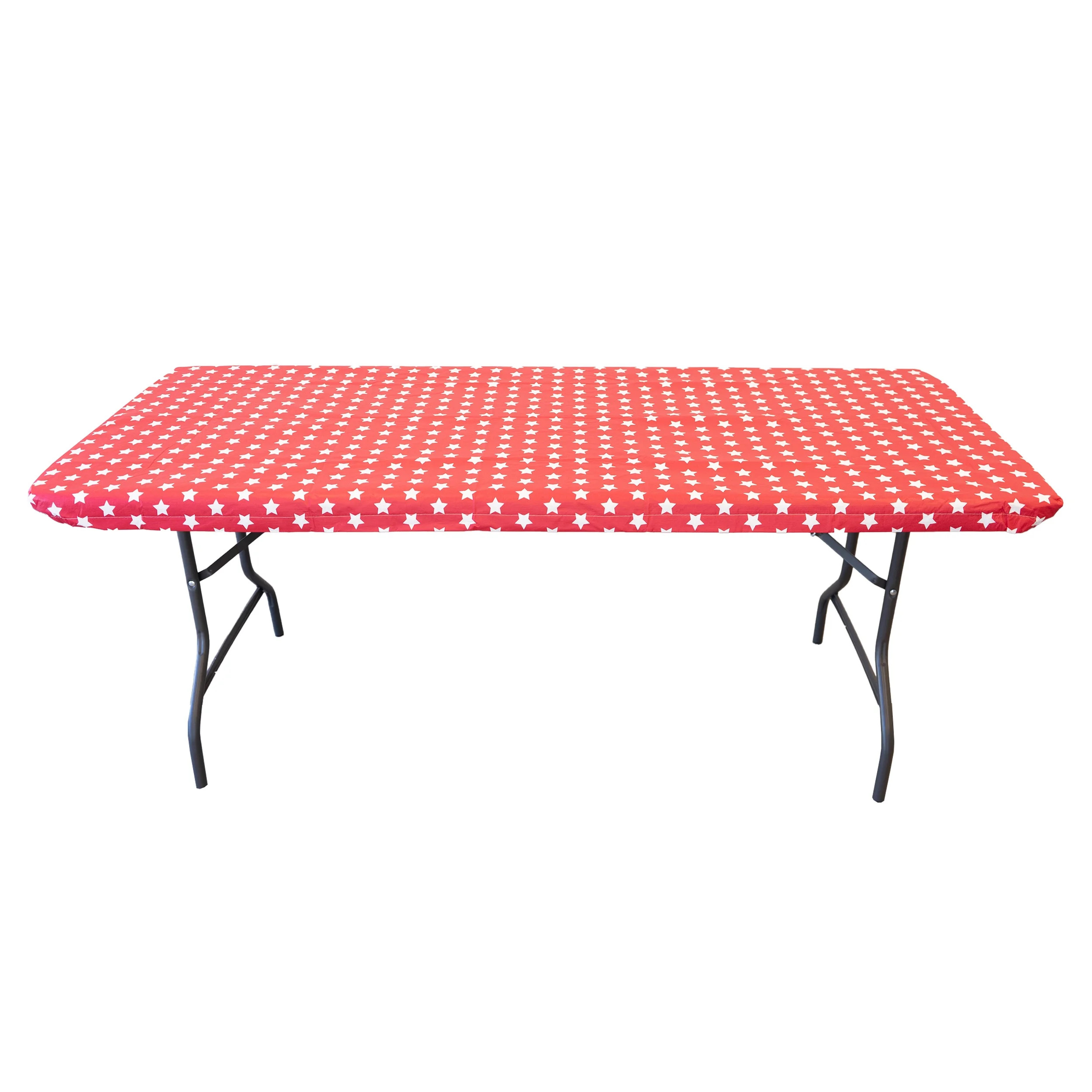 Waverly Inspirations Rectangular Elastic Fitted Table Cover Waterproof Vinyl Tablecloth With Flan... | Walmart (US)