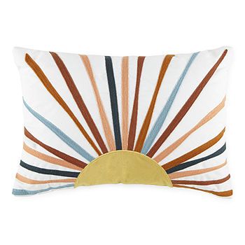 Home Expressions Sunburst Lumbar Throw Pillow | JCPenney