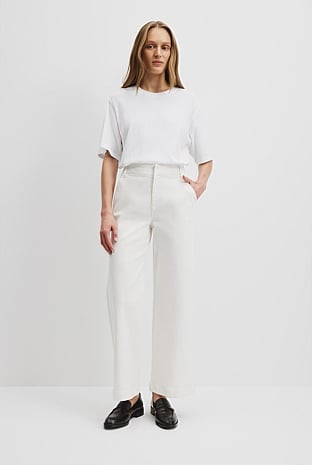 High Rise Wide Leg Jean | Country Road