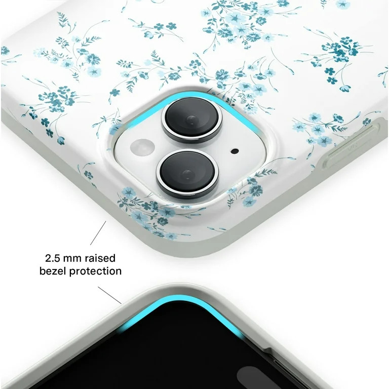 Velvet Caviar for iPhone 15 Case Flowers - Compatible with MagSafe - Cute Protective Phone Cases ... | Walmart (US)