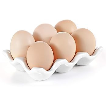 Cup Egg Tray Holder (White) | Amazon (US)